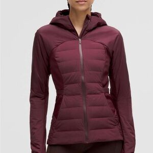 lululemon Down for it all Garnet Puffer Jacket